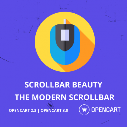Scrollbar Beauty - Красивый Скроллбар для Opencart